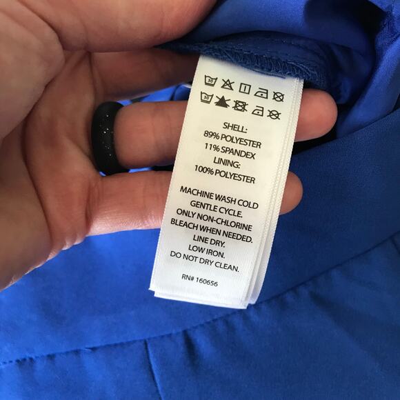 Sincerely Jules Shorts Medium Blue Pleated Corp Career Preppy Academia Dressy‎ - Picture 10 of 10